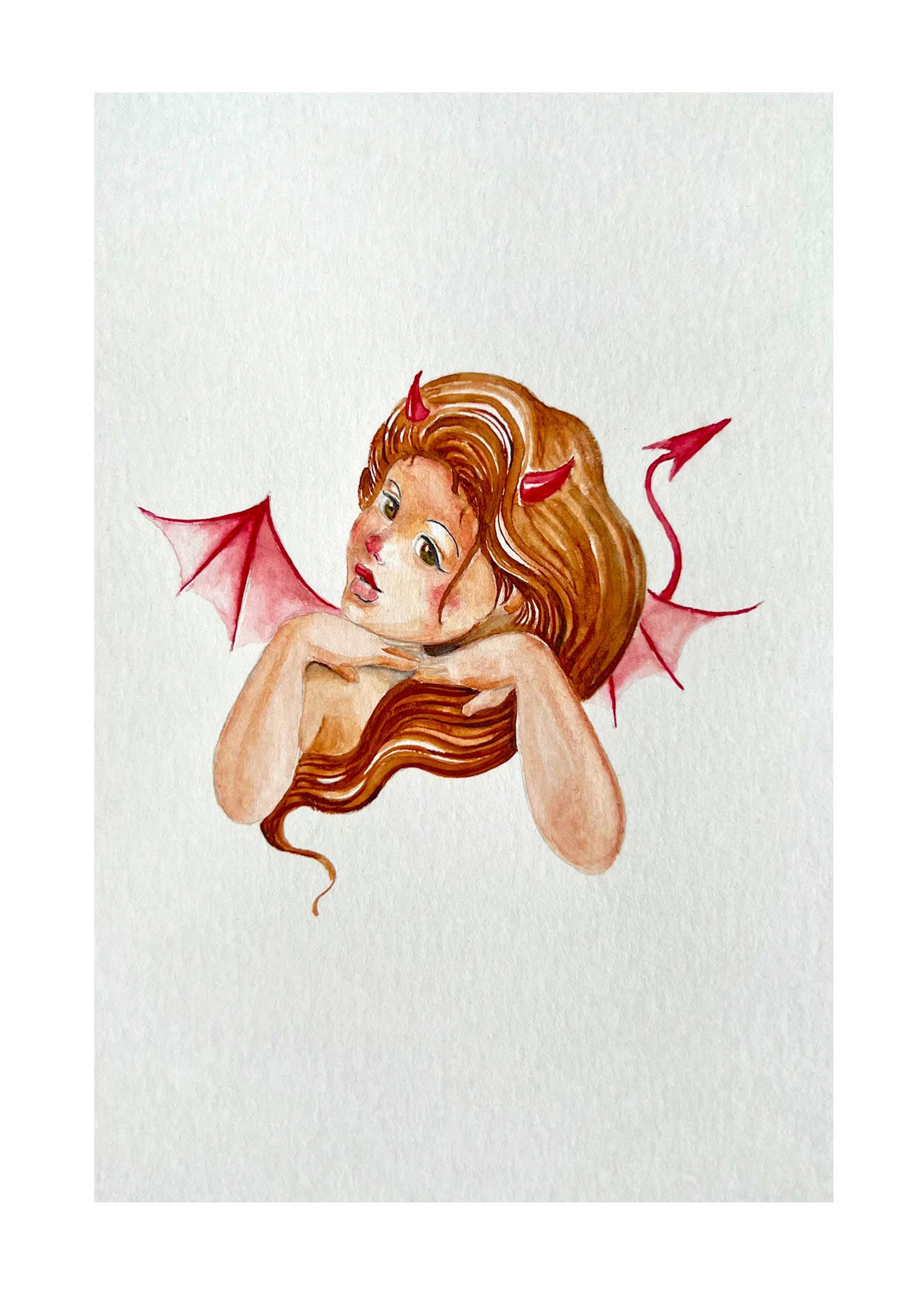 DEVIL GIRL PRINT