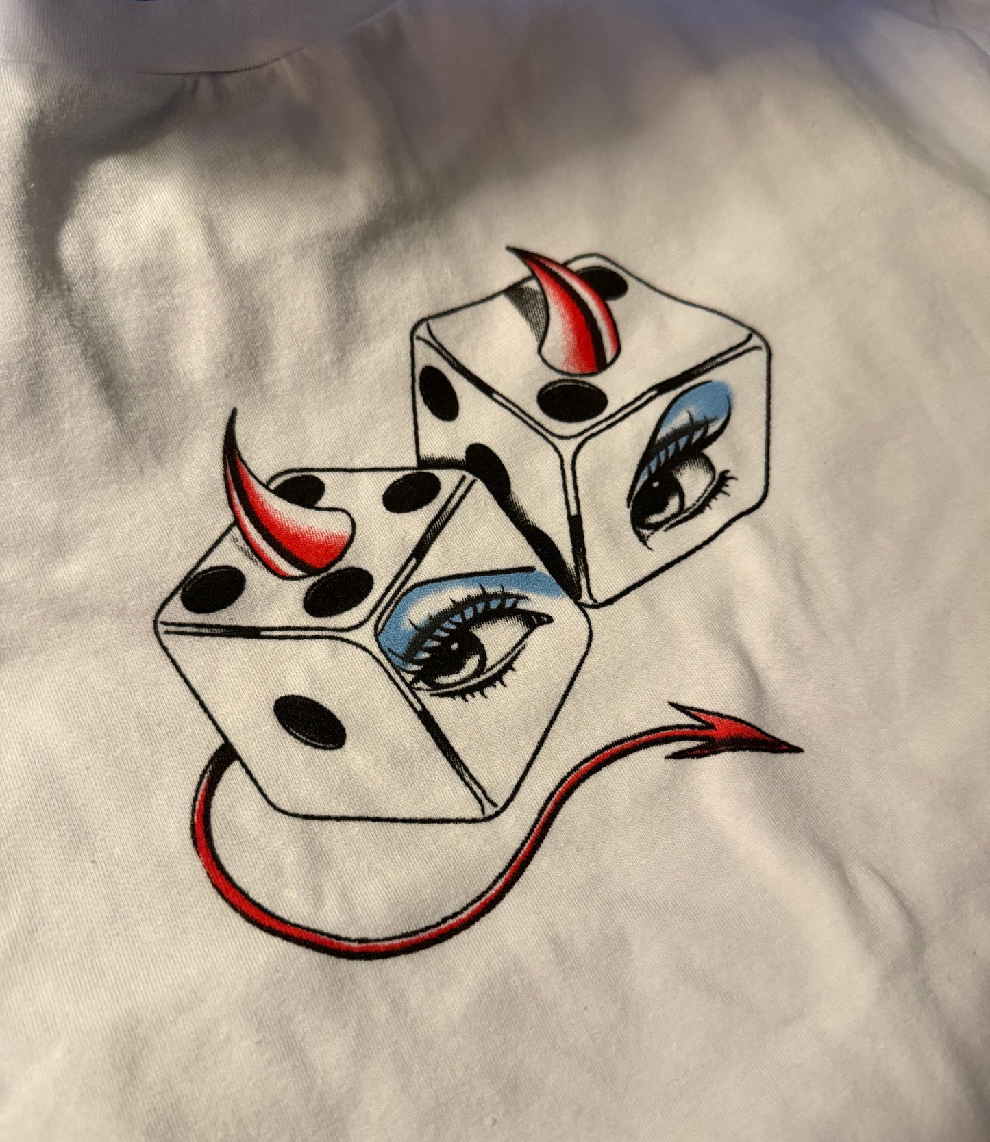RISKY DICE WOMEN'S CROP TOP