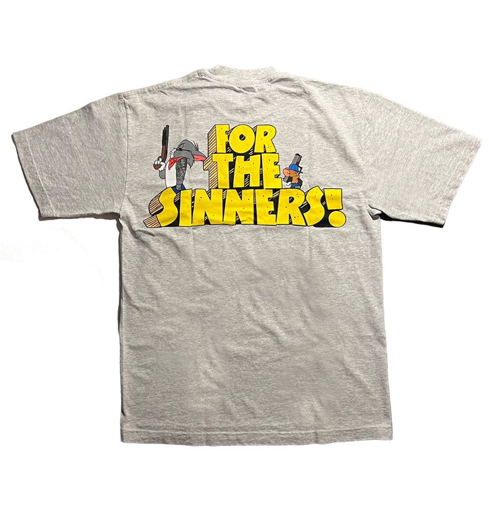 SINNERS THROWBACK CARTOON SHIRT