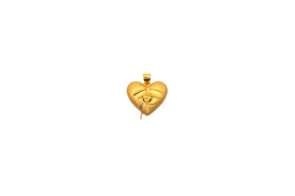 HEARTBREAKER GOLD PENDANT
