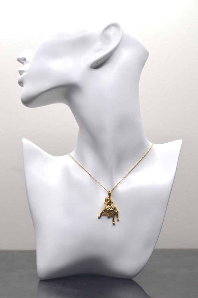SO RUFF GOLD PENDANT