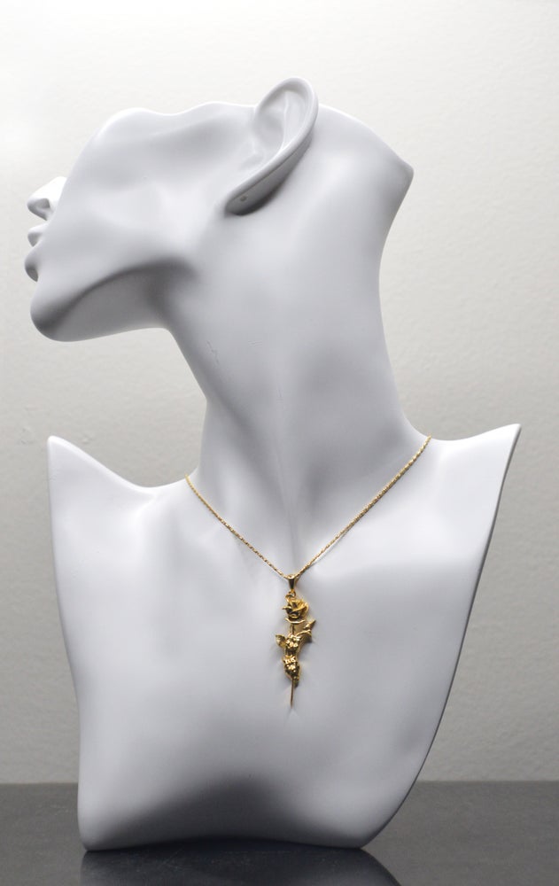 AFTER LAUGHTER GOLD PENDANT
