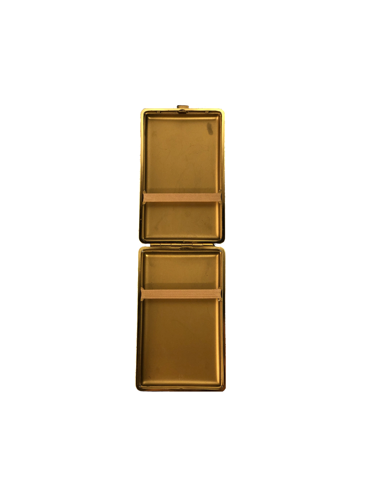 SMOKE GETS IN YOUR EYES VINTAGE CIGARETTE CASE