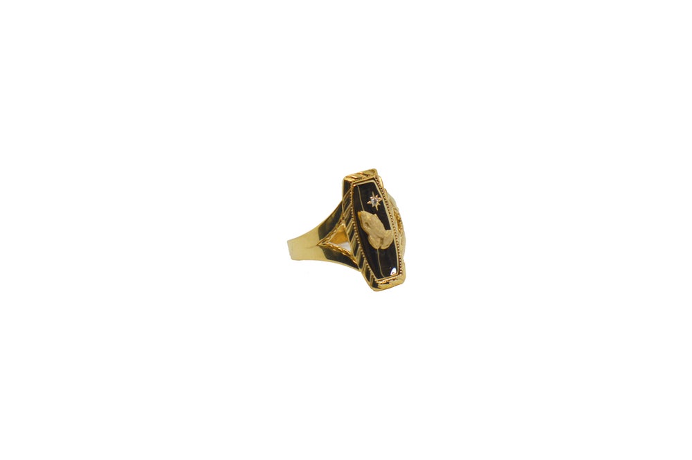 PRAY FOR ME GOLD RING
